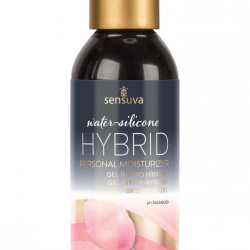 Змазка водно-силіконова Sensuva Hybrid Cotton Candy (125 мл) без цукру, можна для оральних пестощів