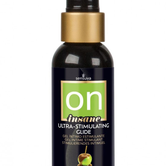Возбуждающая смазка на гибридной основе Sensuva Ultra-Stimulating On Insane Caramel Apple (57 мл)