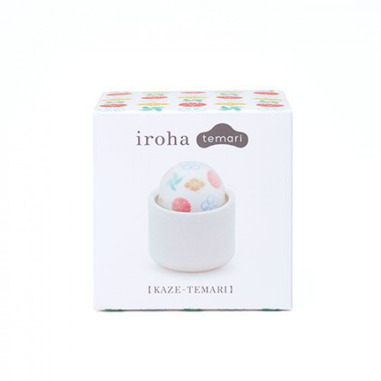 Потужний вібратор-кулька IROHA TEMARI Kaze, що не передає вібрацію на футляр Потужний вібратор-кулька IROHA TEMARI Kaze, що не передає вібрацію на футляр