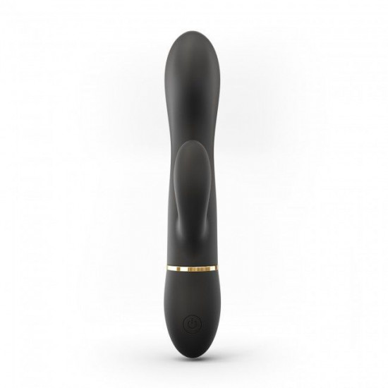 Вибратор-кролик Dorcel GLAM RABBIT, гибкий ствол, стимуляция точки G, 2 мотора