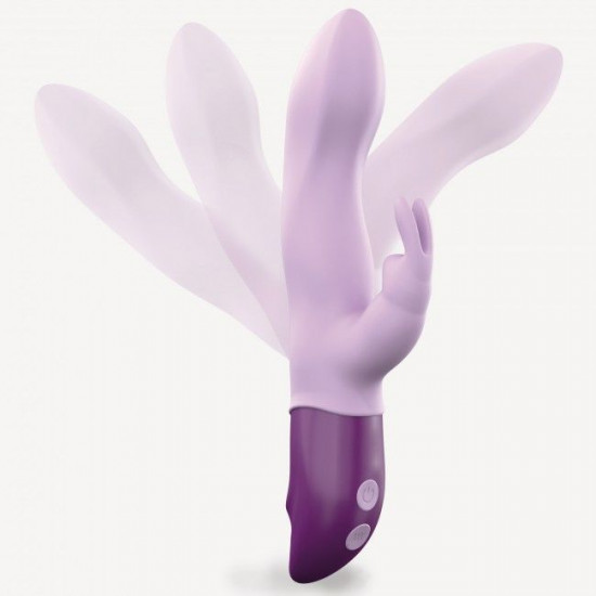 Вібратор-кролик Love To Love Hello Rabbit Violet з гнучким стовбуром і стимуляцією точки G, 2 мотори Вібратор-кролик Love To Love Hello Rabbit Violet з гнучким стовбуром і стимуляцією точки G, 2 мотори