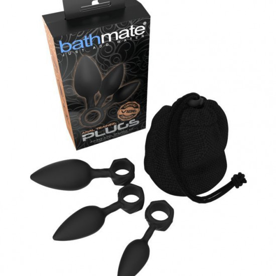 Набір анальних пробок Bathmate Anal Training Plugs, діаметр 2,5 см - 3,1см - 3,8см Набір анальних пробок Bathmate Anal Training Plugs, діаметр 2,5 см - 3,1см - 3,8см
