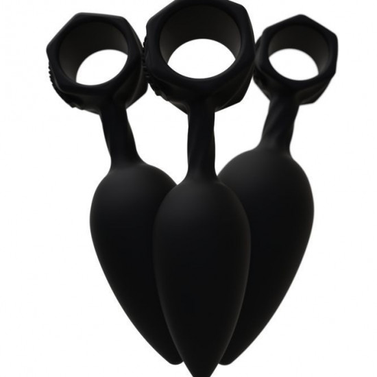 Набір анальних пробок Bathmate Anal Training Plugs, діаметр 2,5 см - 3,1см - 3,8см Набір анальних пробок Bathmate Anal Training Plugs, діаметр 2,5 см - 3,1см - 3,8см