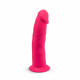 Фаллоимитатор SilexD Henry Pink (MODEL 2 size 7.5in), двухслойный, силикон+Silexpan, диаметр 4,8см