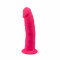 Фалоімітатор SilexD Henry Pink (MODEL 2 size 7.5in), двошаровий, силікон + Silexpan, діаметр 4,8 см
