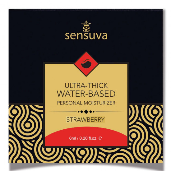 Пробник Sensuva - Ultra–Thick Water-Based Strawberry (6 мл) Пробник Sensuva - Ultra–Thick Water-Based Strawberry (6 мл)