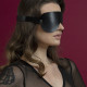 Маска на очі Feral Feelings - Blindfold Mask, натуральна шкіра, чорна Маска на очі Feral Feelings - Blindfold Mask, натуральна шкіра, чорна