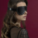Маска на очі з заклепками Feral Feelings - Blindfold Mask, натуральна шкіра, чорна Маска на очі з заклепками Feral Feelings - Blindfold Mask, натуральна шкіра, чорна