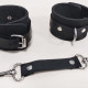 Наручники Feral Feelings - Hand Restraints, натуральна шкіра, чорні Наручники Feral Feelings - Hand Restraints, натуральна шкіра, чорні