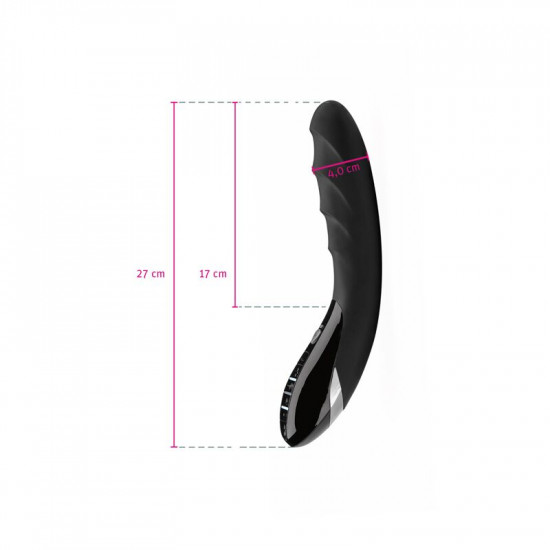 Вибратор с электростимуляцией Mystim Sizzling Simon eStim Black, миостимулятор