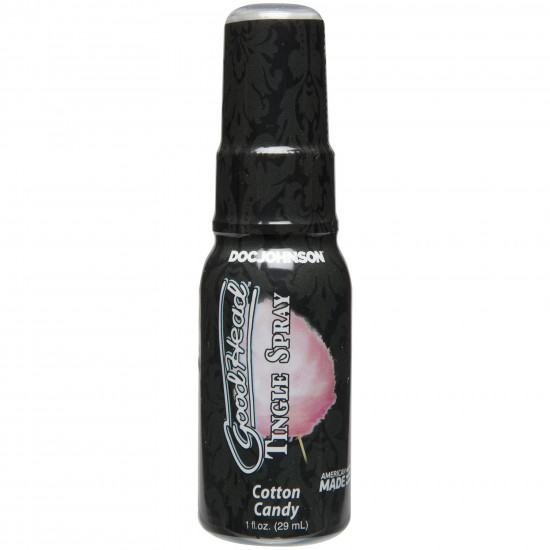 Спрей для мінету Doc Johnson GoodHead Tingle Spray - Cotton Candy (29 мл) із стимулювальним ефектом Спрей для мінету Doc Johnson GoodHead Tingle Spray - Cotton Candy (29 мл) із стимулювальним ефектом