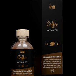 Масажний гель для інтимних зон Intt Coffee (30 мл) розігрівальний