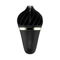 Морозиво-спінатор Satisfyer Lay-On - Sweet Treat Black/Gold, 10 режимів роботи, водонепроникний