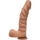 Фалоімітатор Doc Johnson The D - Ragin D - 9 Inch With Balls - ULTRASKYN - Caramel, діаметр 5,1 см Фалоімітатор Doc Johnson The D - Ragin D - 9 Inch With Balls - ULTRASKYN - Caramel, діаметр 5,1 см