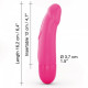 Вібратор Dorcel Real Vibration S Magenta 2.0, діаметр 3,7см, перезаряджається, для точки G Вібратор Dorcel Real Vibration S Magenta 2.0, діаметр 3,7см, перезаряджається, для точки G