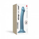 Насадка для страпону Strap-On-Me Mono Density Dildo M Blue, діам. 3,3 см, одношаровий силікон, гнучк Насадка для страпону Strap-On-Me Mono Density Dildo M Blue, діам. 3,3 см, одношаровий силікон, гнучк