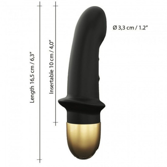 Вібратор Dorcel Mini Lover Black 2.0 перезаряджається, для точки G і масажу простати Вібратор Dorcel Mini Lover Black 2.0 перезаряджається, для точки G і масажу простати