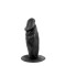 Фалоімітатор Real Body — Real Tim Black, TPE, діаметр 3,4 см