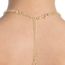 Кольє зі стразами Bijoux Pour Toi - Audrey Gold
