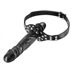 Кляп з подвійним фалоімітатором Fetish Tentation Double Penis Gag