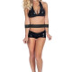 Фіксатор для талії і рук Fetish Tentation Waist and Wrist Straps з маскою на очі Фіксатор для талії і рук Fetish Tentation Waist and Wrist Straps з маскою на очі