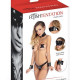 Нашийник з наручниками і ланцюжком Fetish Tentation Neck and Wrist Chain Straps з маскою на очі Нашийник з наручниками і ланцюжком Fetish Tentation Neck and Wrist Chain Straps з маскою на очі