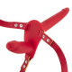 Подвійний страпон Fetish Tentation Strap-On with Double Dildo Red Подвійний страпон Fetish Tentation Strap-On with Double Dildo Red
