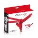 Подвійний страпон Fetish Tentation Strap-On with Double Dildo Red Подвійний страпон Fetish Tentation Strap-On with Double Dildo Red