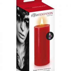 БДСМ-cвічка низькотемпературна Fetish Tentation SM Low Temperature Candle Red