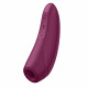 Вакуумний кліторальний стимулятор Satisfyer Curvy 1+ Rose Red з керуванням через інтернет Вакуумний кліторальний стимулятор Satisfyer Curvy 1+ Rose Red з керуванням через інтернет