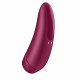 Вакуумний кліторальний стимулятор Satisfyer Curvy 1+ Rose Red з керуванням через інтернет Вакуумний кліторальний стимулятор Satisfyer Curvy 1+ Rose Red з керуванням через інтернет