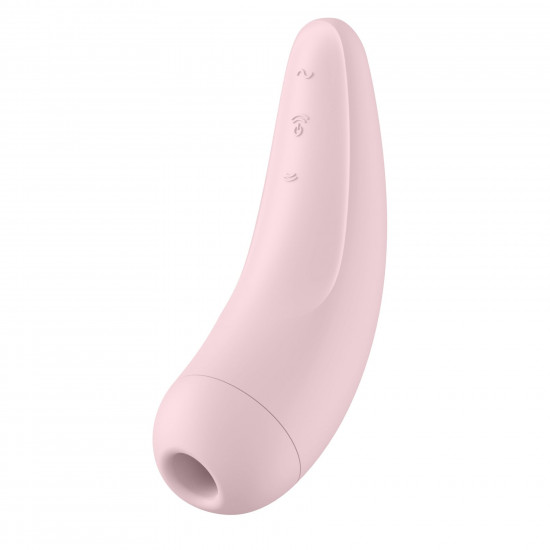 Вакуумний кліторальний стимулятор Satisfyer Curvy 2+ Pink Вакуумний кліторальний стимулятор Satisfyer Curvy 2+ Pink