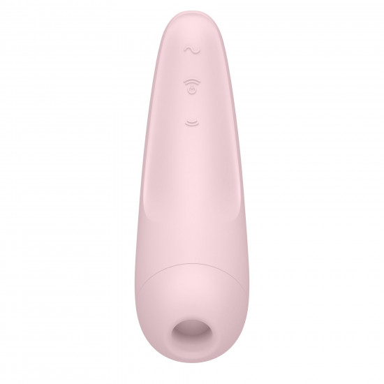 Вакуумний кліторальний стимулятор Satisfyer Curvy 2+ Pink Вакуумний кліторальний стимулятор Satisfyer Curvy 2+ Pink