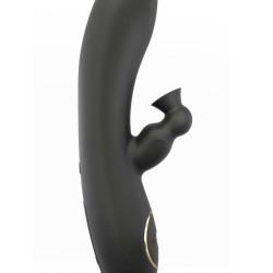 Вакуумний вібратор-кролик Dorcel DIVINE RABBIT з вібрацією, 10 режимів вібрації: 3 режими вакууму