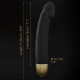 Вібратор Dorcel Real Vibration M Gold 2.0, діаметр 3,7см, перезаряджається, для точки G Вібратор Dorcel Real Vibration M Gold 2.0, діаметр 3,7см, перезаряджається, для точки G