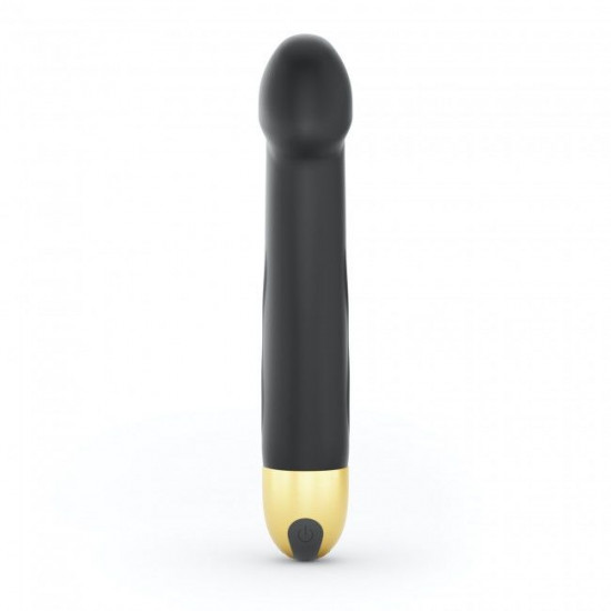 Вібратор Dorcel Real Vibration M Gold 2.0, діаметр 3,7см, перезаряджається, для точки G Вібратор Dorcel Real Vibration M Gold 2.0, діаметр 3,7см, перезаряджається, для точки G
