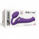 Безремінний страпон з вібрацією Strap-On-Me Vibrating Violet M, діаметр 3,3 см, пульт ДК, регульован Безремінний страпон з вібрацією Strap-On-Me Vibrating Violet M, діаметр 3,3 см, пульт ДК, регульован