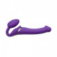 Безремінний страпон з вібрацією Strap-On-Me Vibrating Violet M, діаметр 3,3 см, пульт ДК, регульован Безремінний страпон з вібрацією Strap-On-Me Vibrating Violet M, діаметр 3,3 см, пульт ДК, регульован