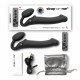 Безремінний страпон з вібрацією Strap-On-Me Vibrating Black L, діаметр 3,7см, пульт ДК, регульований Безремінний страпон з вібрацією Strap-On-Me Vibrating Black L, діаметр 3,7см, пульт ДК, регульований