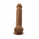 Фаллоимитатор SilexD Johnny Caramel (MODEL 1 size 7in), двухслойный, силикон+Silexpan, диаметр 3,8см