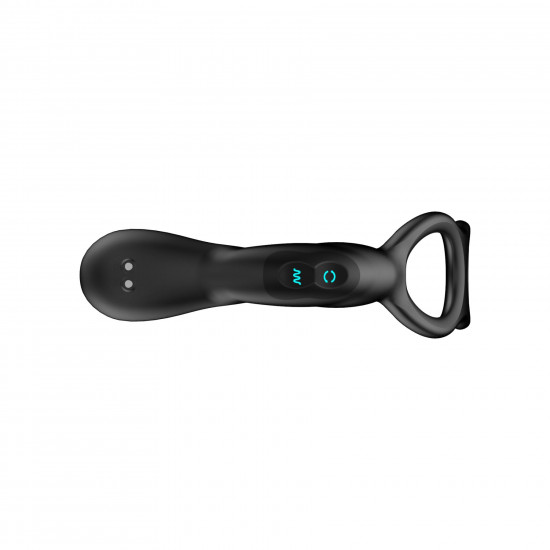 Масажер простати Nexus Revo Embrace з головкою, яка обертається та з ерекційним кільцем Масажер простати Nexus Revo Embrace з головкою, яка обертається та з ерекційним кільцем