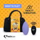 Вібратор в трусики FeelzToys Panty Vibrator Purple з пультом дистанційного керування, 6 режимів робо Вібратор в трусики FeelzToys Panty Vibrator Purple з пультом дистанційного керування, 6 режимів робо