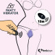 Вібратор в трусики FeelzToys Panty Vibrator Purple з пультом дистанційного керування, 6 режимів робо Вібратор в трусики FeelzToys Panty Vibrator Purple з пультом дистанційного керування, 6 режимів робо