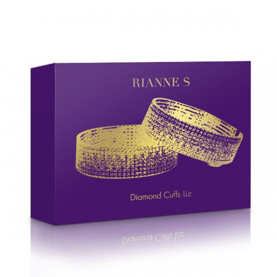 Лакшері наручники-браслети із кристалами Rianne S: Diamond Cuffs, подарункова упаковка Лакшері наручники-браслети із кристалами Rianne S: Diamond Cuffs, подарункова упаковка