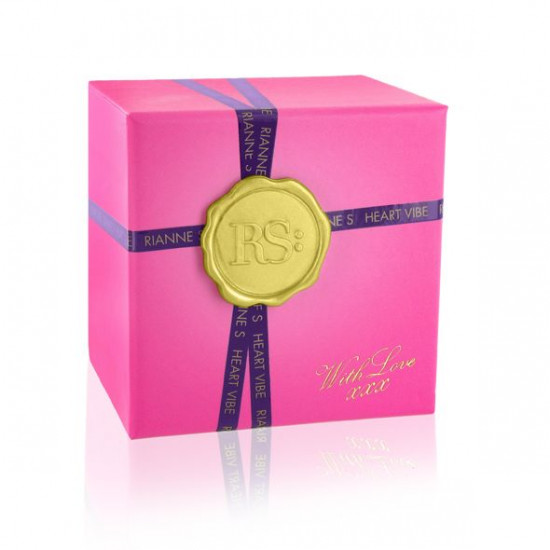 Вібратор-серце Rianne S: Heart Vibe Rose, 10 режимів роботи, медичний силікон, подарункова упаковка Вібратор-серце Rianne S: Heart Vibe Rose, 10 режимів роботи, медичний силікон, подарункова упаковка