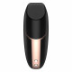 Вакуумний кліторальний стимулятор Satisfyer Love Triangle Black з керуванням через інтернет Вакуумний кліторальний стимулятор Satisfyer Love Triangle Black з керуванням через інтернет