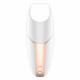 Вакуумний кліторальний стимулятор Satisfyer Love Triangle White з керуванням через інтернет Вакуумний кліторальний стимулятор Satisfyer Love Triangle White з керуванням через інтернет