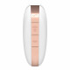 Вакуумний кліторальний стимулятор Satisfyer Love Triangle White з керуванням через інтернет Вакуумний кліторальний стимулятор Satisfyer Love Triangle White з керуванням через інтернет