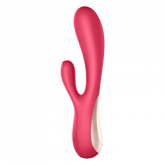 Смарт вібратор-кролик Satisfyer Mono Flex Red, 2 мотори, керування через інтернет Смарт вібратор-кролик Satisfyer Mono Flex Red, 2 мотори, керування через інтернет