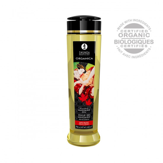 Органическое массажное масло Shunga ORGANICA - Maple Delight (240 мл) с витамином Е Органическое массажное масло Shunga ORGANICA - Maple Delight (240 мл) с витамином Е